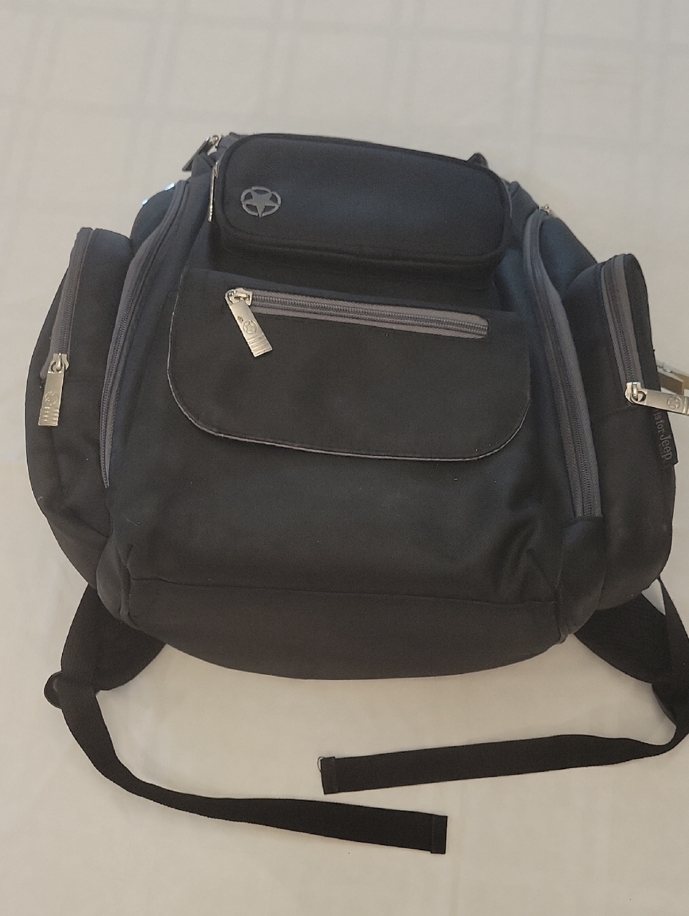 J Is For Jeep Perfect Pockets Diaper Bag
